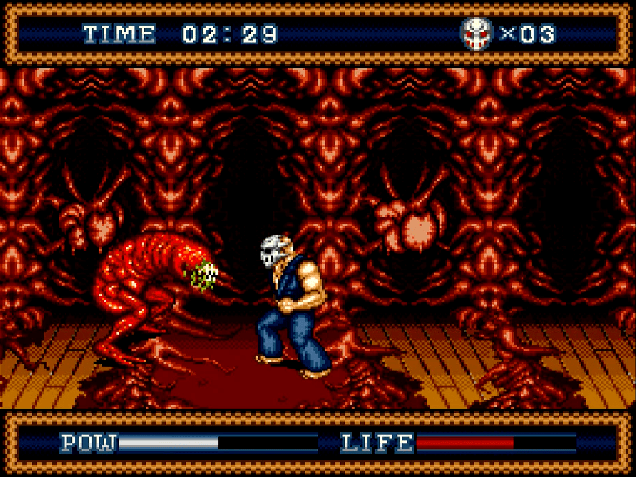 Splatterhouse Part 3 this guy...
