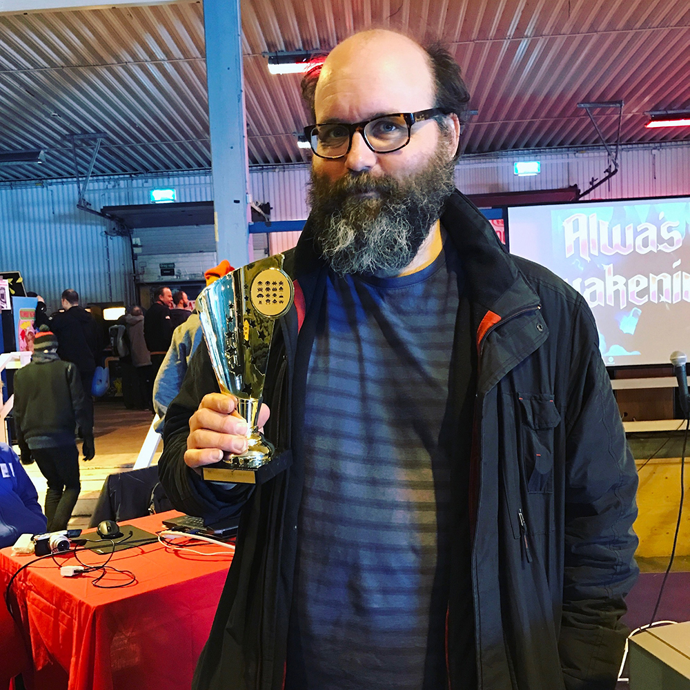 Tetris champion Johan Paradis