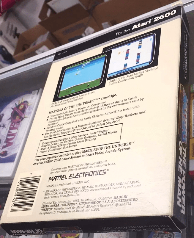 Masters of the Universe The Power of He-Man back for Atari 2600