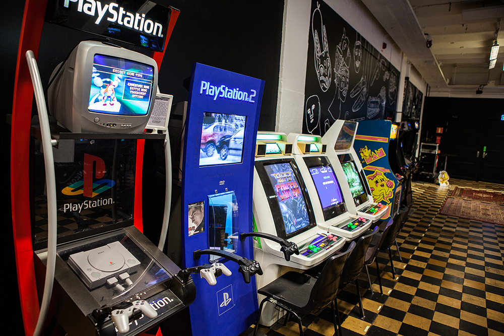 Playstation demo stands - RSF