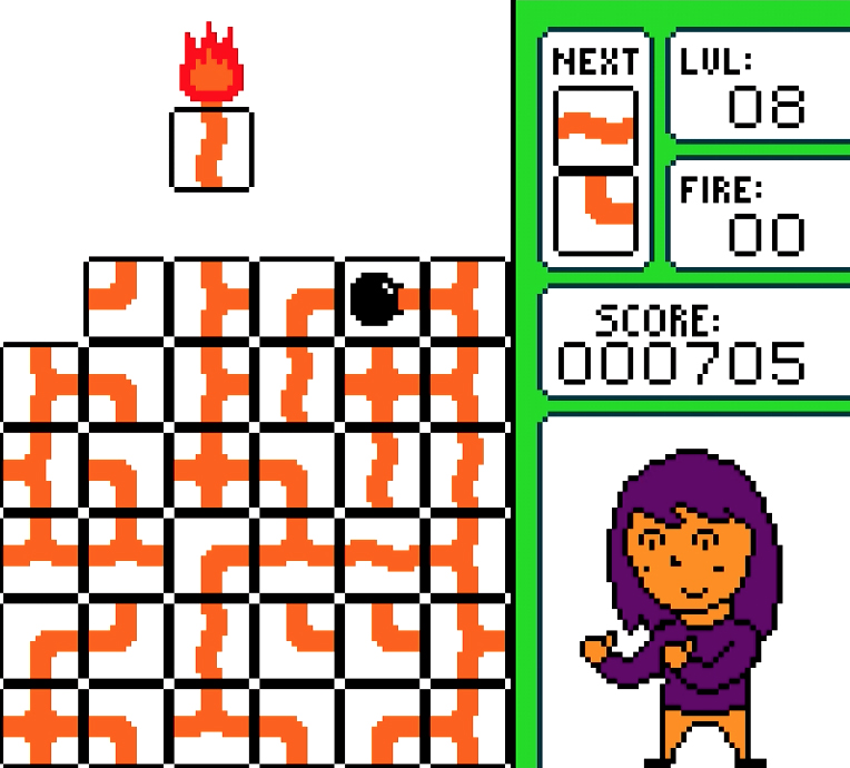 Rope & Bombs - Game Boy